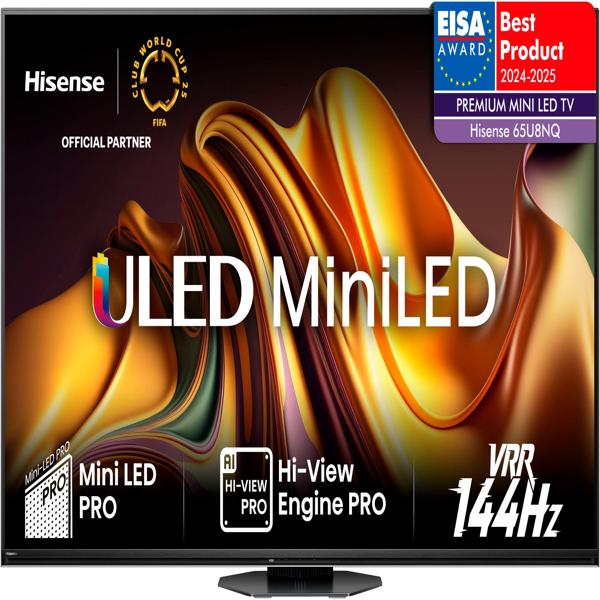 HISENSE 75U8NQ Mini-LED-Fernseher