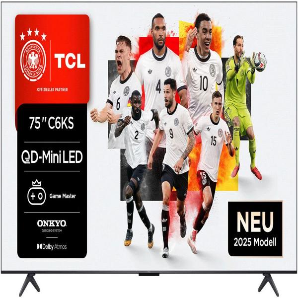 TCL 75C61KSX2 QLED Mini LED-Fernseher